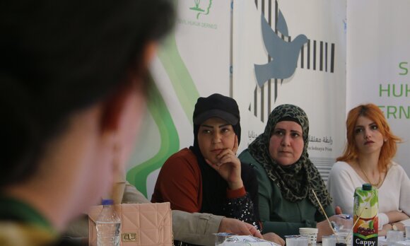 Participants at a focus group discussion.